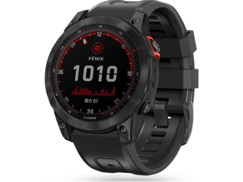 Řemínek pro Garmin Fenix 5 / 6 / 6 PRO / 7 - Tech-Protect, Iconband Black