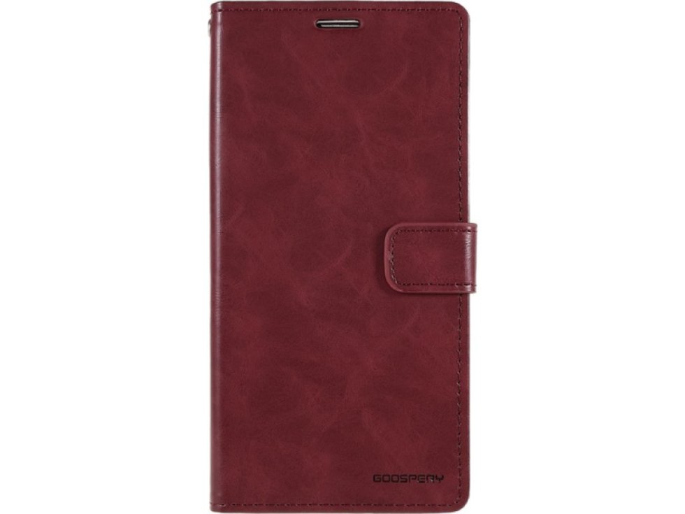 Ochranné pouzdro pro iPhone 14 Pro MAX - Mercury, Bluemoon Diary Wine