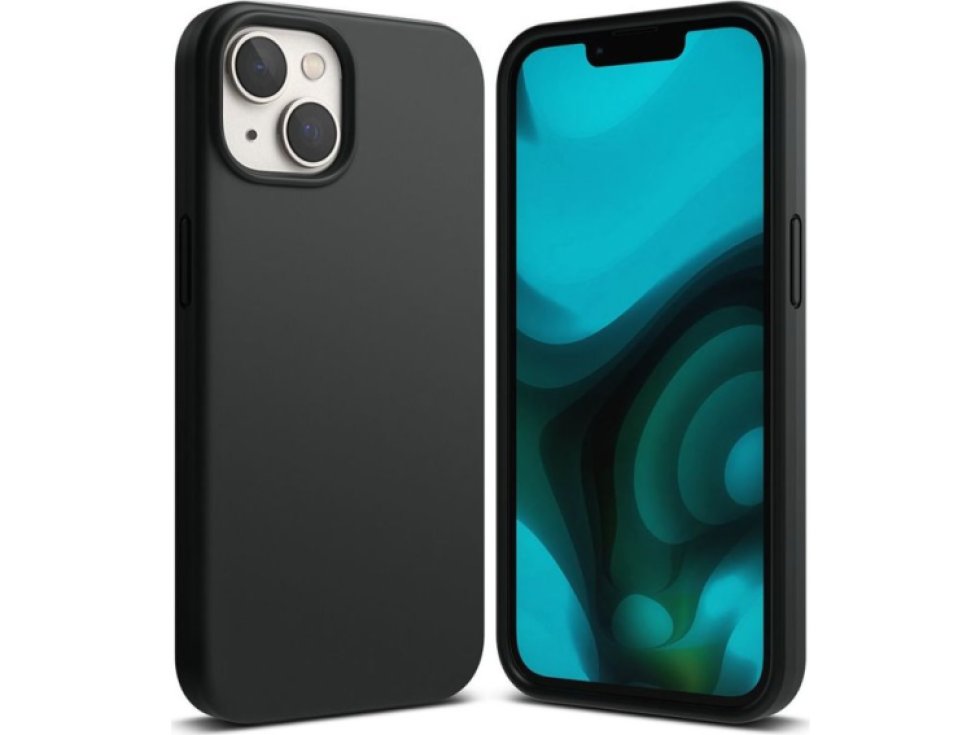 Ochranný kryt pro iPhone 14 PLUS - Ringke, Silicone Black