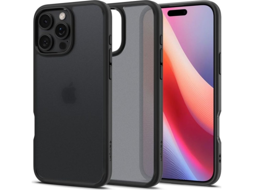 Ochranný kryt na iPhone 16 Pro - Spigen, Ultra Hybrid Frost Black