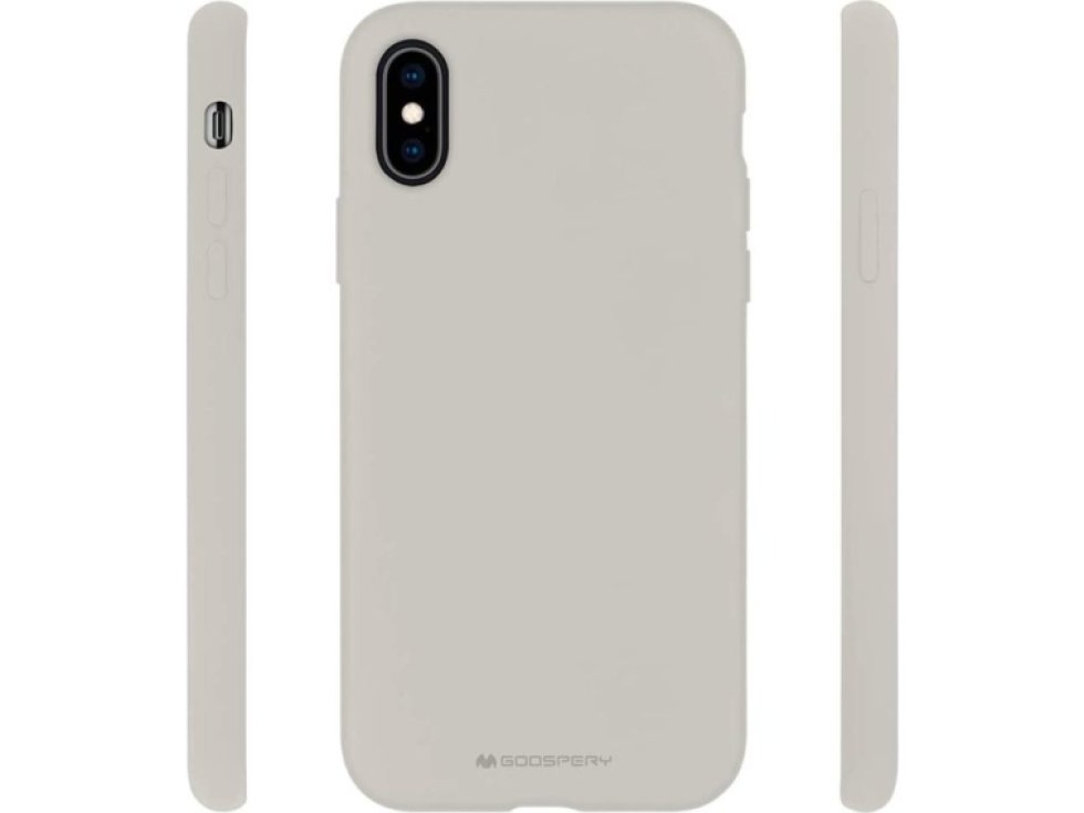 Ochranný kryt pro iPhone XS / X - Mercury, Silicone Stone