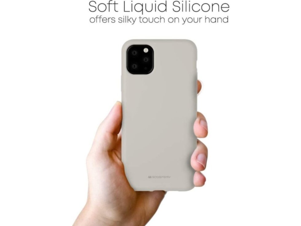 Ochranný kryt pro iPhone 11 Pro MAX - Mercury, Silicone Stone