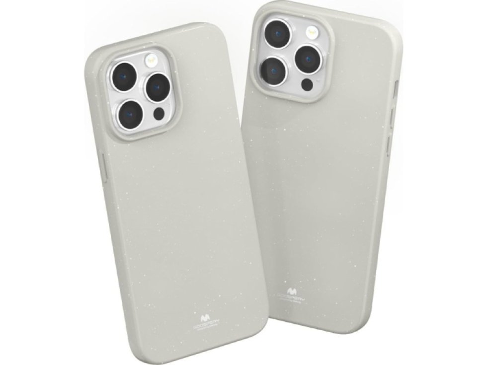 Ochranný kryt na iPhone 15 Pro MAX - Mercury, Jelly White