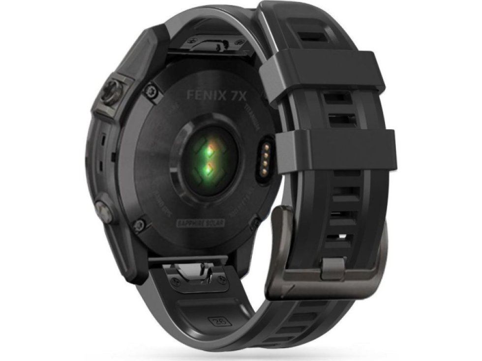 Řemínek pro Garmin Fenix 3 / 5X / 3HR / 5X PLUS / 6X / 6X PRO / 7X - Tech-Protect, Iconband Black