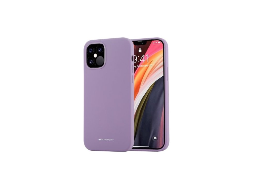 Ochranný kryt pro iPhone 11 Pro - Mercury, Silicone Purple