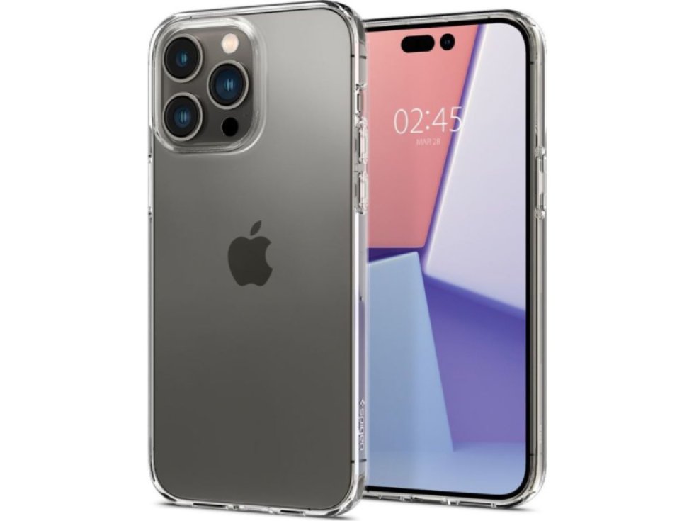 Ochranný kryt pro iPhone 14 Pro - Spigen, Liquid Crystal Crystal Clear