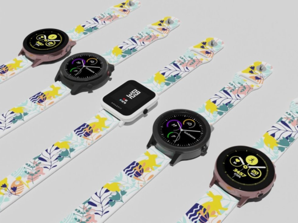 ZAJÍCI V TRÁVĚ řemínek 22 mm