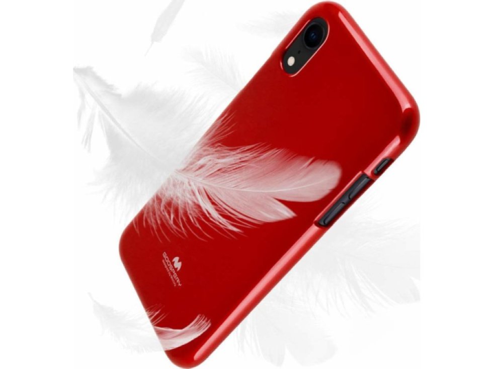 Ochranný kryt pro iPhone XR - Mercury, Jelly Red