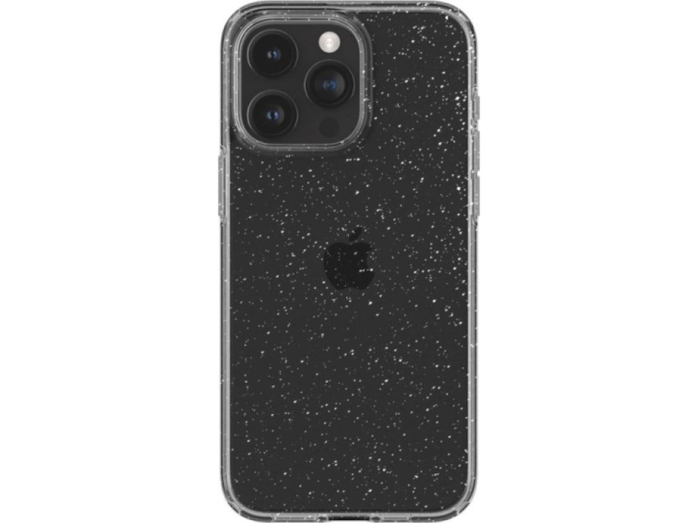 Ochranný kryt na iPhone 15 Pro - Spigen, Liquid Crystal Glitter Crystal