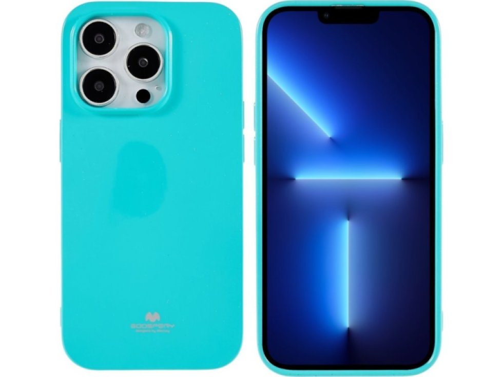 Ochranný kryt na iPhone 15 Pro - Mercury, Jelly Mint