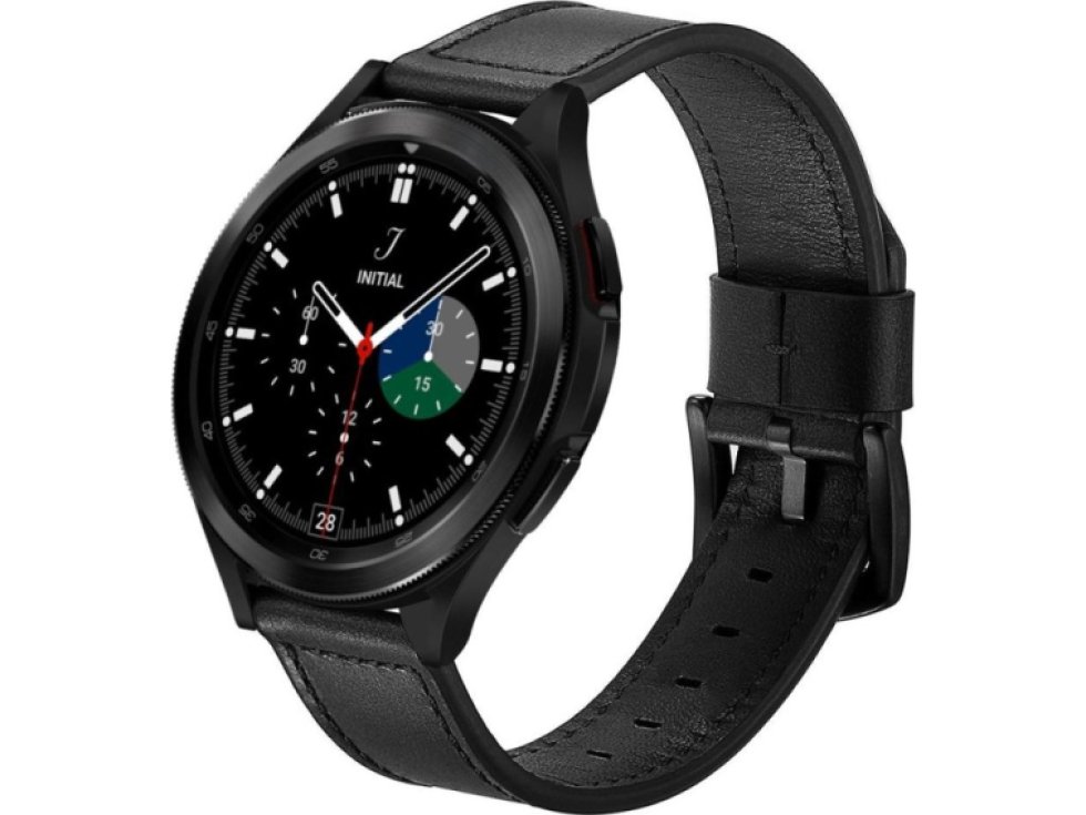 Řemínek pro Samsung Galaxy Watch 40mm / 42mm / 44mm / 46mm - Tech-Protect, Herms Black