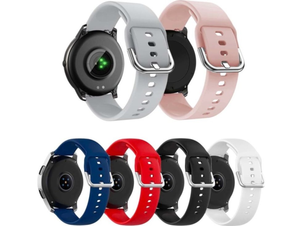 Jednobarevný řemínek pro chytré hodinky 20mm vel.S