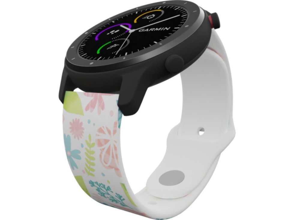 KVĚTY A VĚTVIČKY řemínek 20 mm