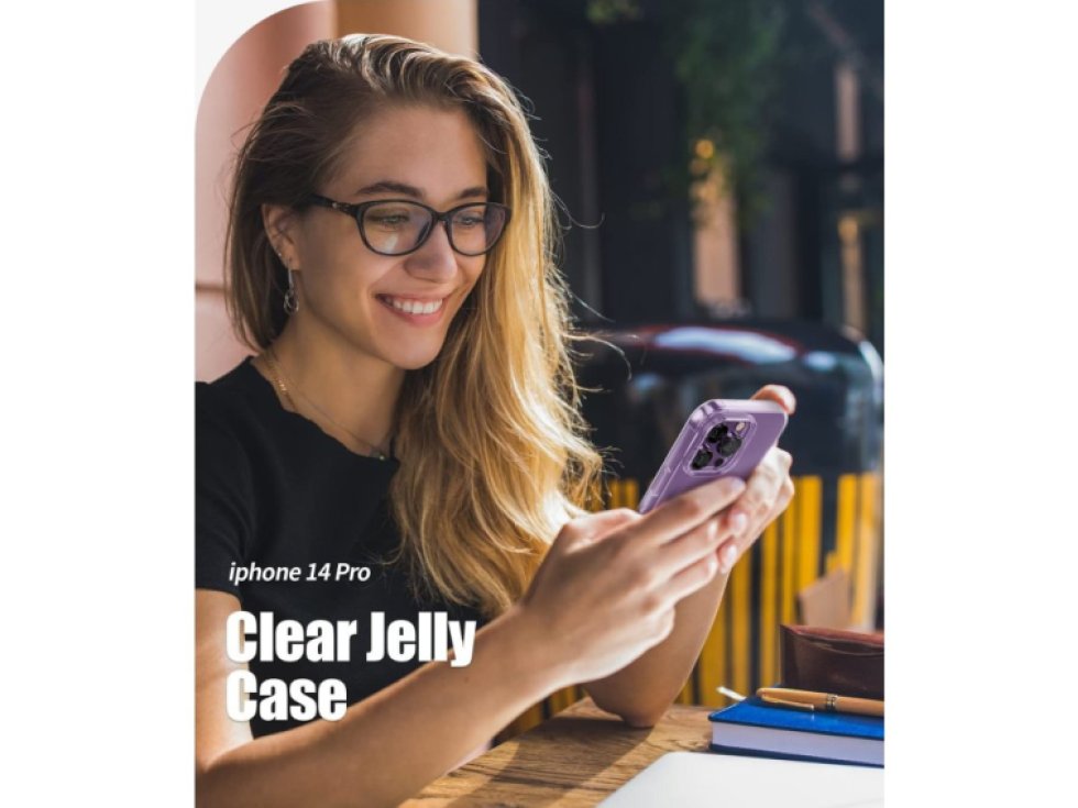 Ochranný kryt pro iPhone 14 Pro MAX - Mercury, Jelly Transparent