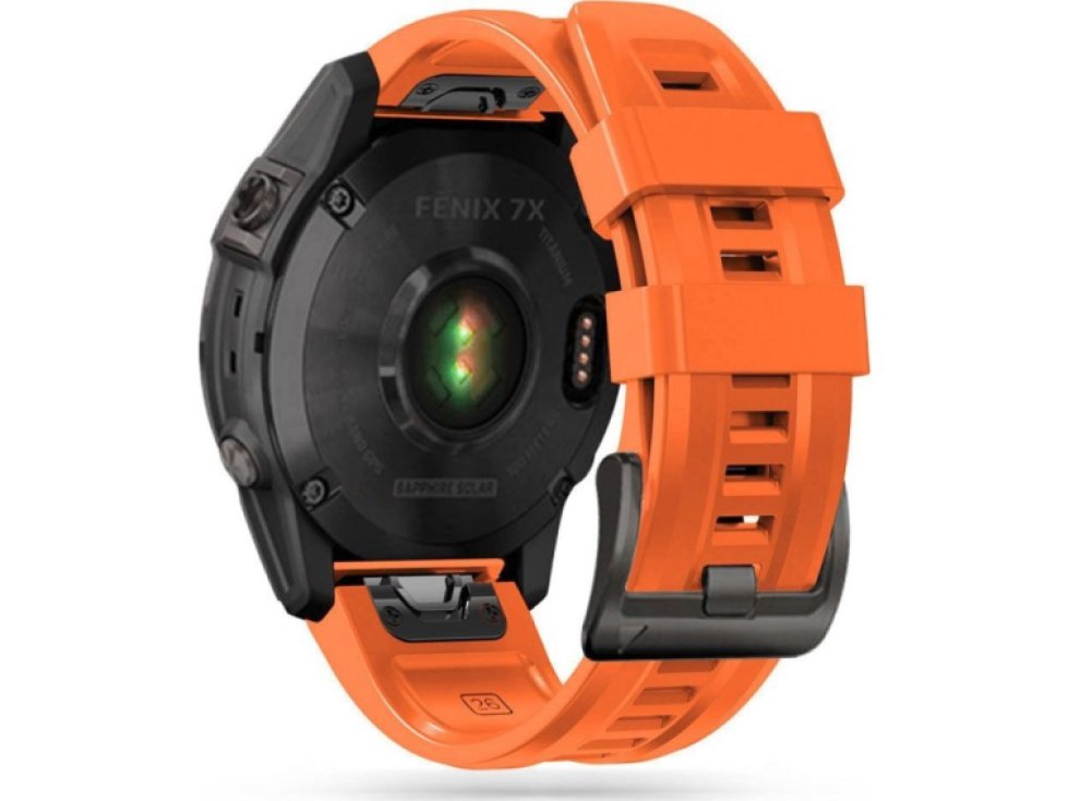 Řemínek pro Garmin Fenix 5 / 6 / 6 PRO / 7 - Tech-Protect, Iconband Orange