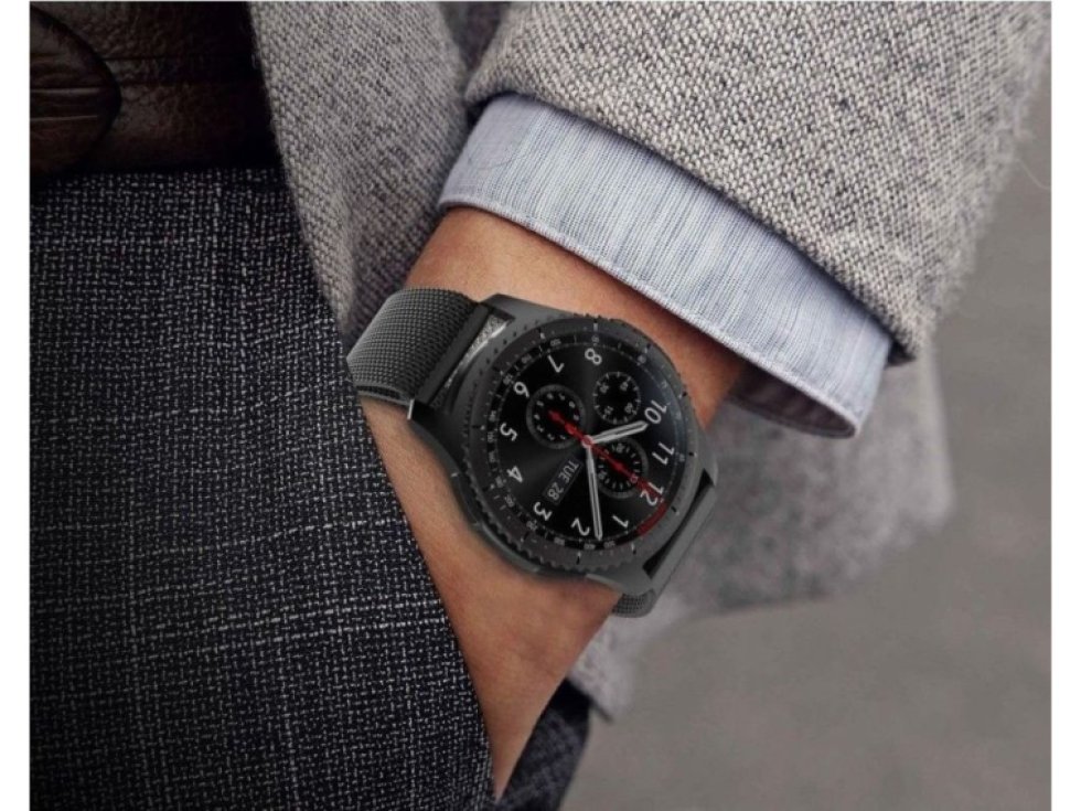 Řemínek pro Samsung Galaxy Watch 41mm - Tech-Protect, Milaneseband Black