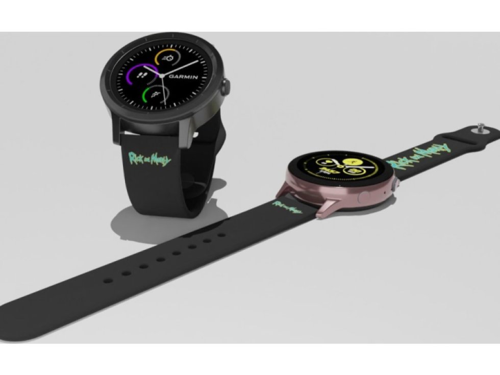 RICK AND MORTY - LOGO 2 řemínek 22 mm