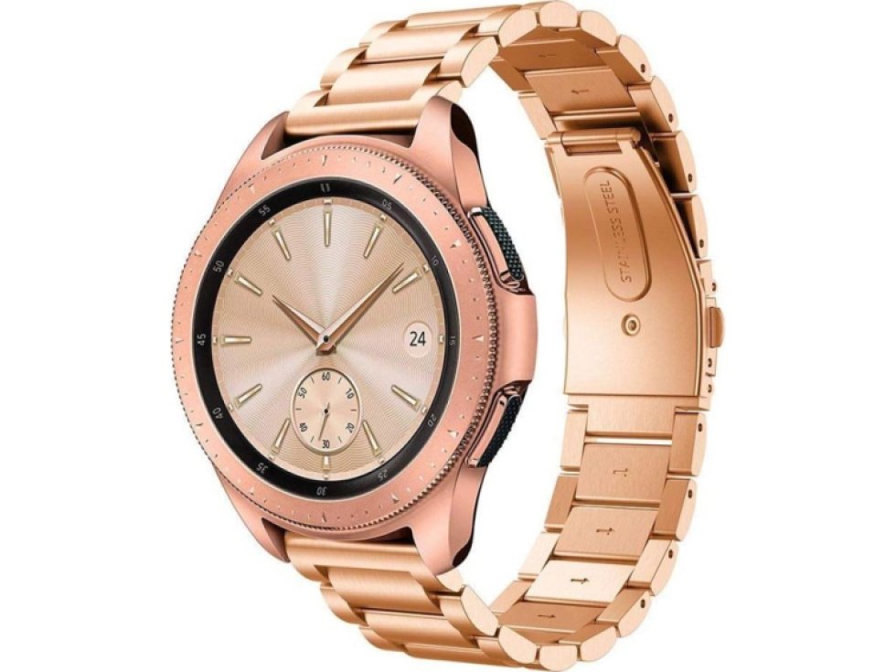 Řemínek pro Samsung Galaxy Watch 42mm - Tech-Protect, Stainless BlushGold