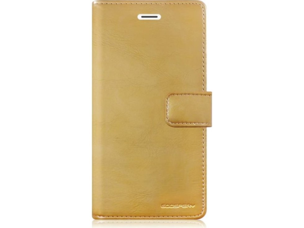 Knížkové pouzdro na iPhone 6 / 6S - Mercury, Mansoor Diary Gold