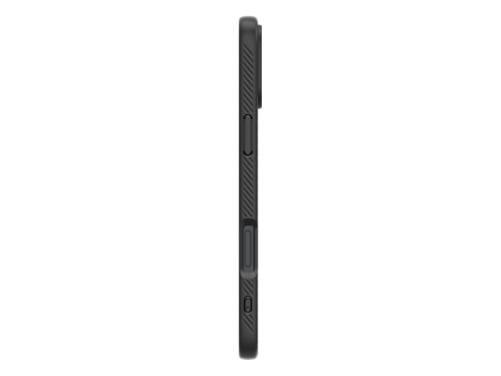 Ochranný kryt na iPhone 16 PLUS- Spigen, Liquid Air Matte Black