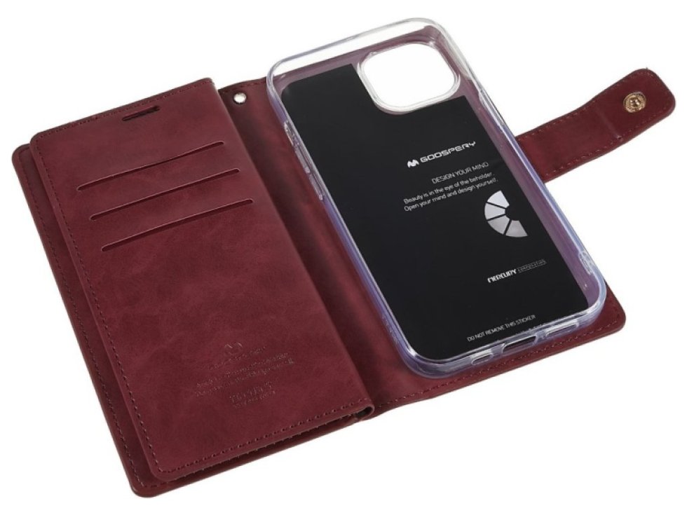 Ochranné pouzdro na iPhone 15 - Mercury, Mansoor Diary Wine