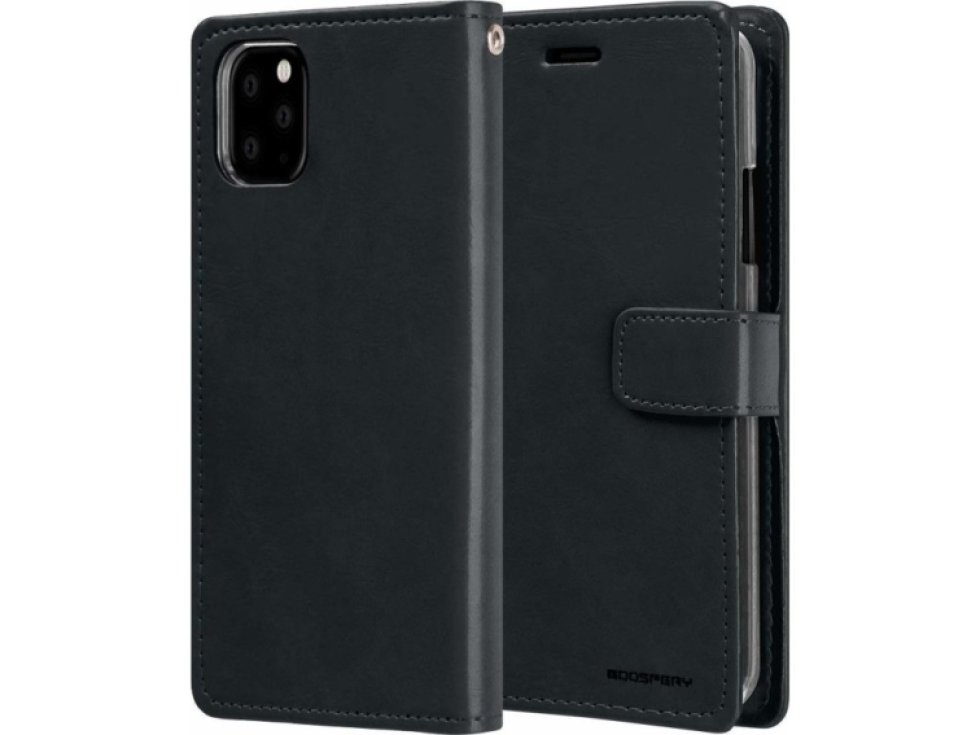 Pouzdro na iPhone 11 Pro MAX - Mercury, Bluemoon Diary NAVY