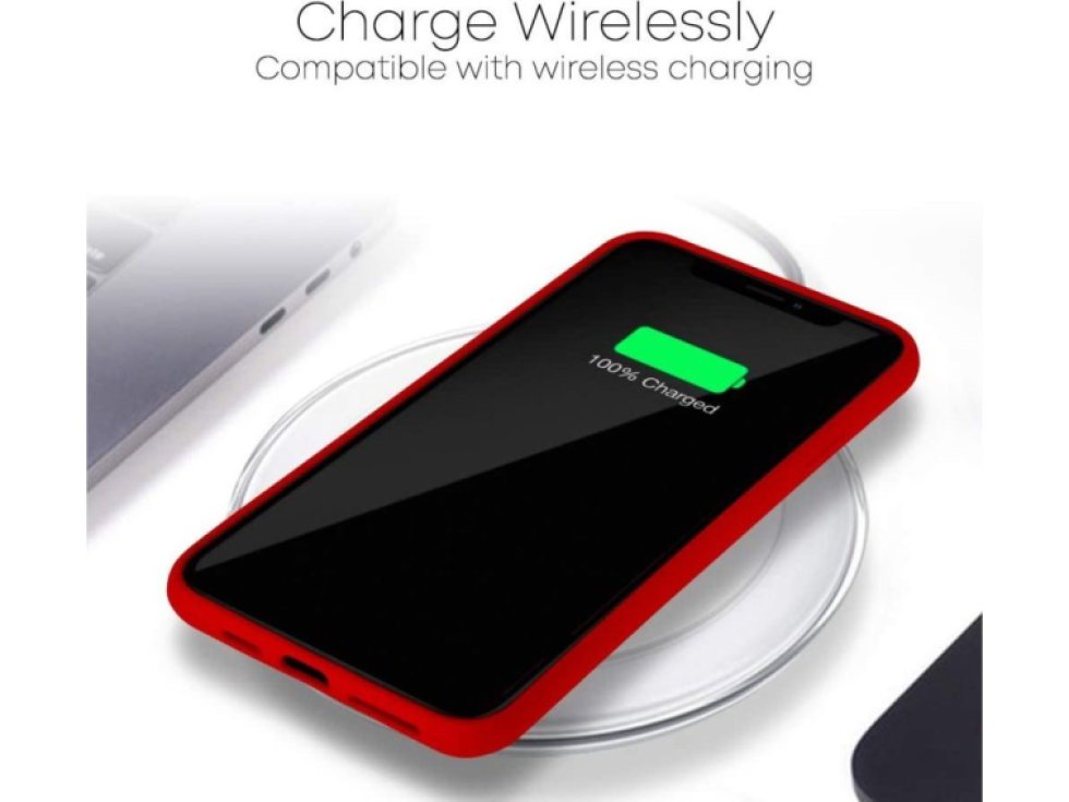 Ochranný kryt pro iPhone 11 Pro MAX - Mercury, Silicone Red