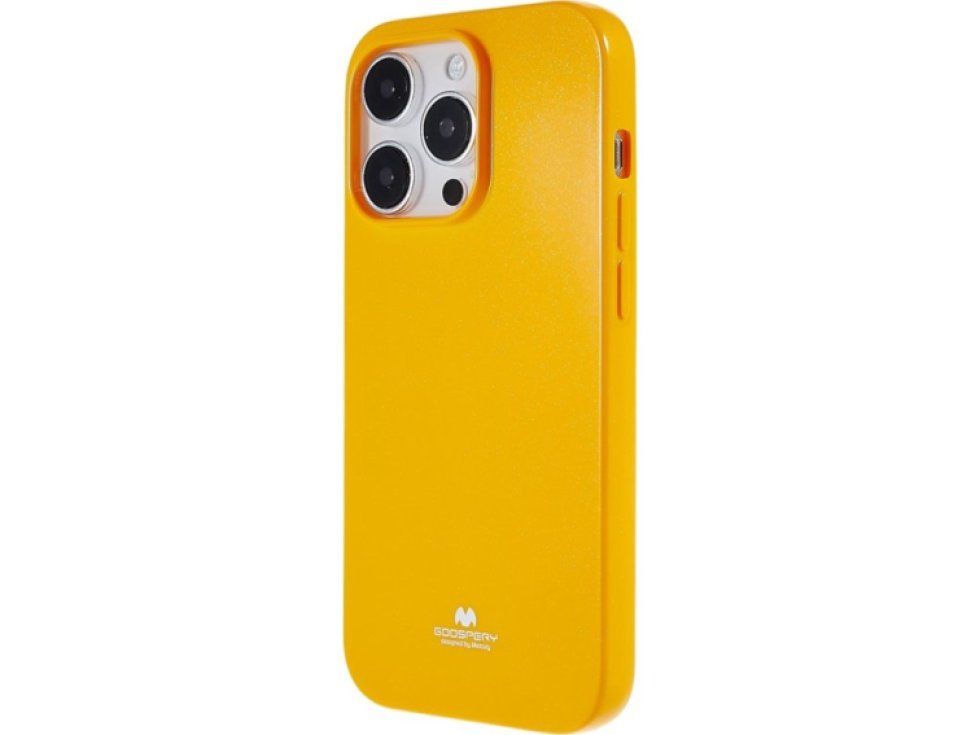 Ochranný kryt pro iPhone 14 Pro MAX - Mercury, Jelly Yellow