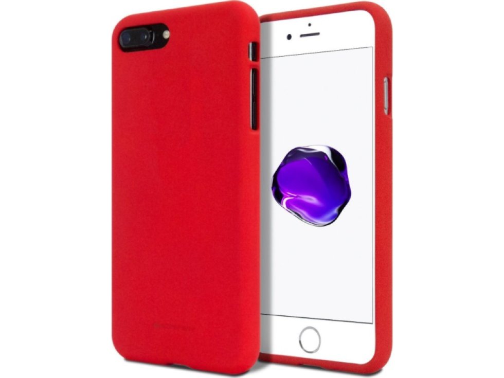 Ochranný kryt pro Apple iPhone 5 / 5S / SE - Mercury, Soft Feeling Red