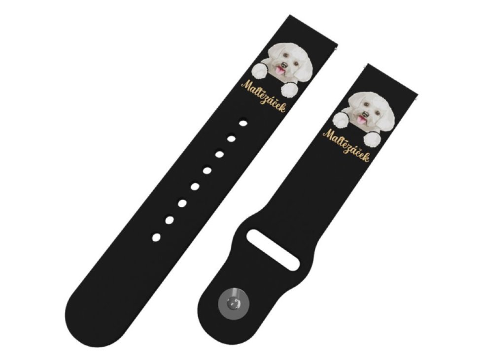 Maltézský psík řemínek 22 mm