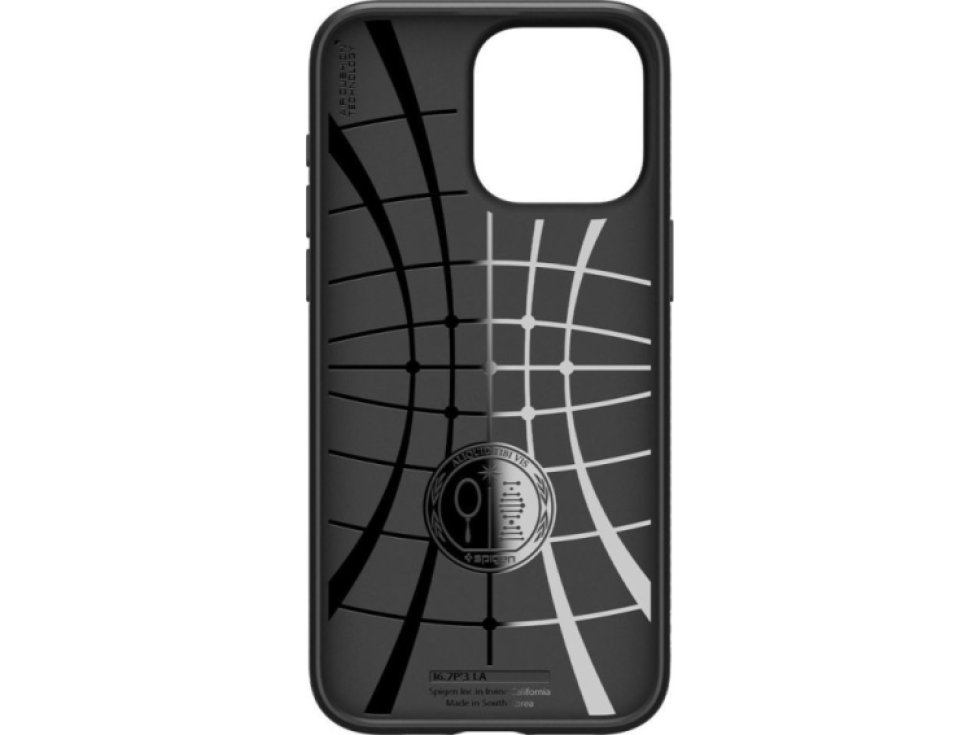 Ochranný kryt na iPhone 15 Pro - Spigen, Liquid Air Black