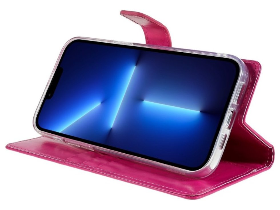 Ochranné pouzdro pro iPhone 14 Pro MAX - Mercury, Bluemoon Diary HotPink