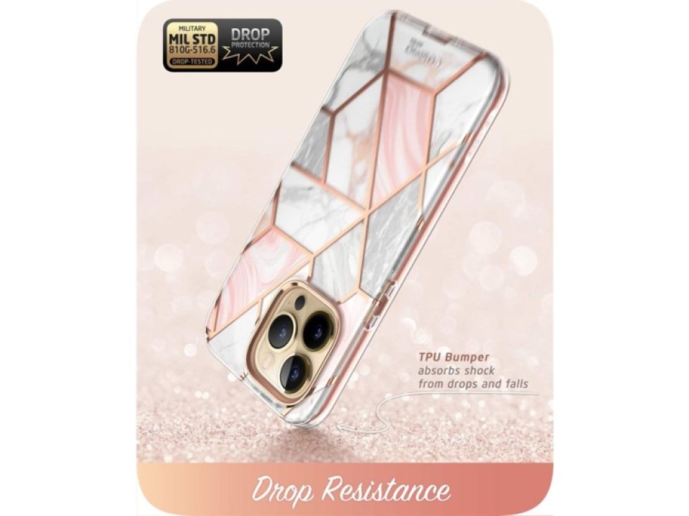 Ochranný kryt pro iPhone 14 Pro - Supcase, Cosmo Marble