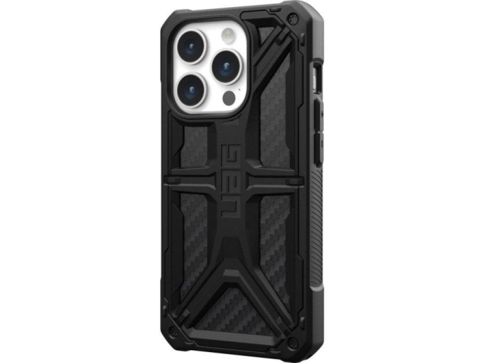 Ochranný kryt na iPhone 15 Pro - UAG, Monarch Carbon Fiber