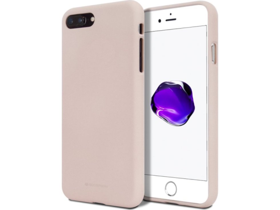 Ochranný kryt pro Apple iPhone 5 / 5S / SE - Mercury, Soft Feeling Pink Sand