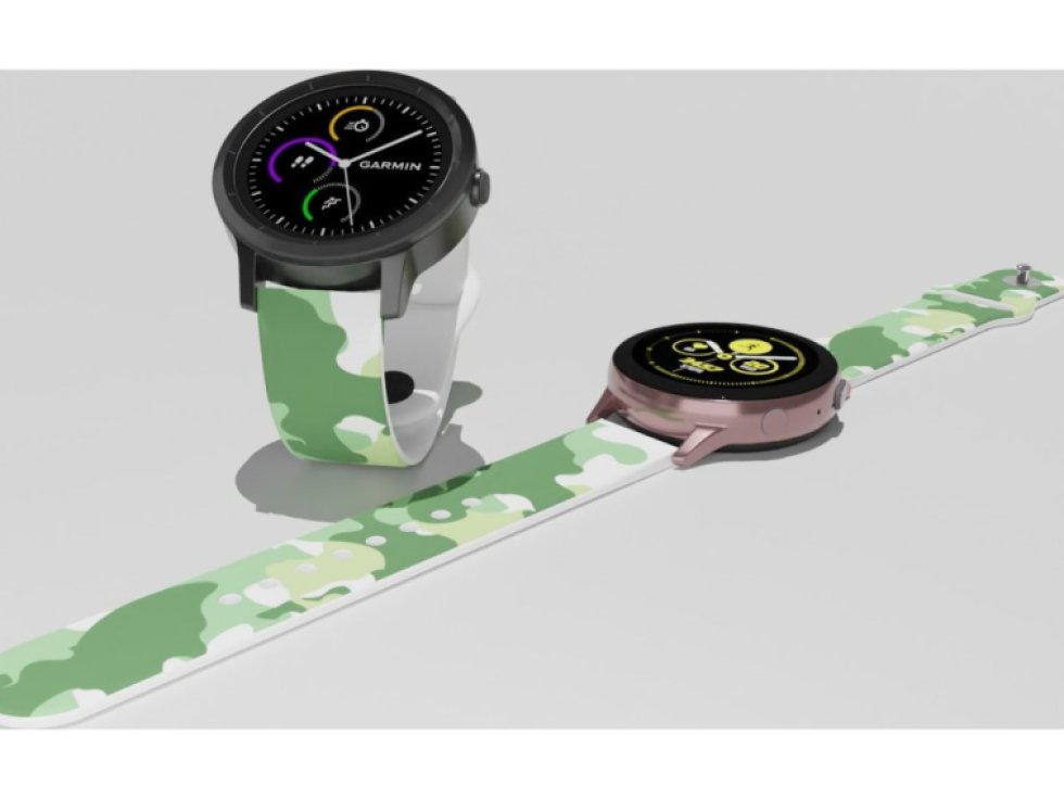 MASKÁČ ZELENÝ řemínek 22 mm