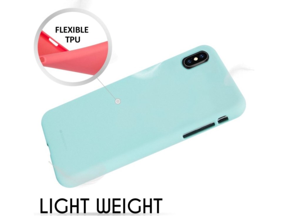 Ochranný kryt pro iPhone XS / X - Mercury, Soft Feeling Mint