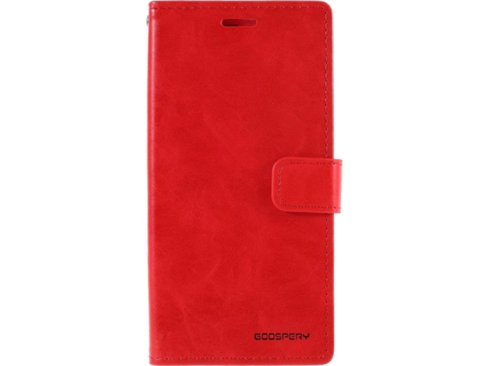 Knížkové pouzdro na iPhone 12 mini - Mercury, Bluemoon Diary Red