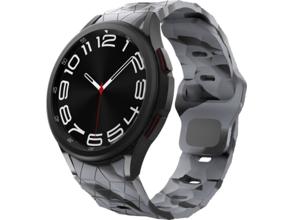 Vroubkovaný řemínek se vzorkem pro Samsung Galaxy Watch 4/5/6