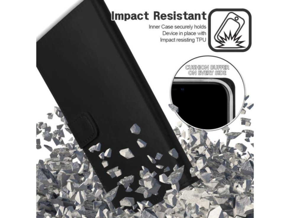 Pouzdro / kryt pro iPhone XS MAX - Mercury, Bluemoon Diary Black