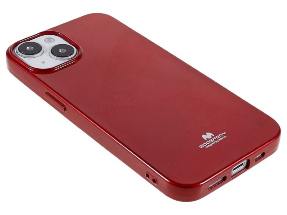 Ochranný kryt pro iPhone 14 PLUS - Mercury, Jelly Red