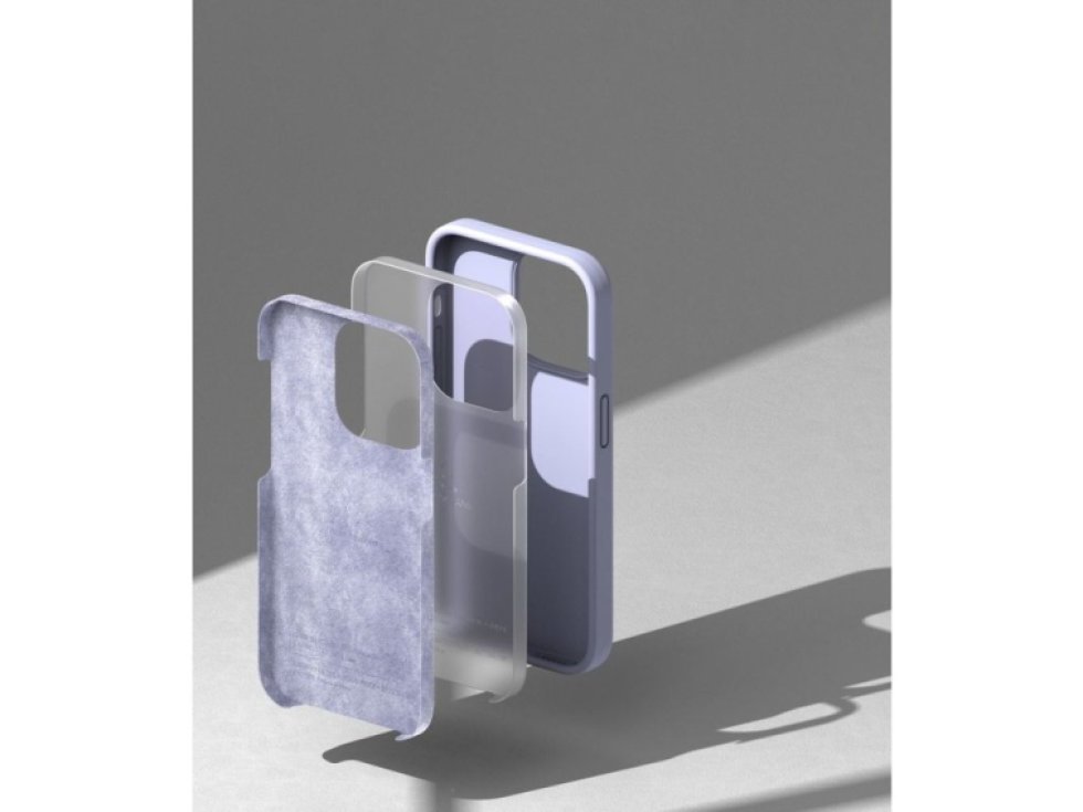 Ochranný kryt pro iPhone 14 Pro MAX - Ringke, Air Silicone Lavender