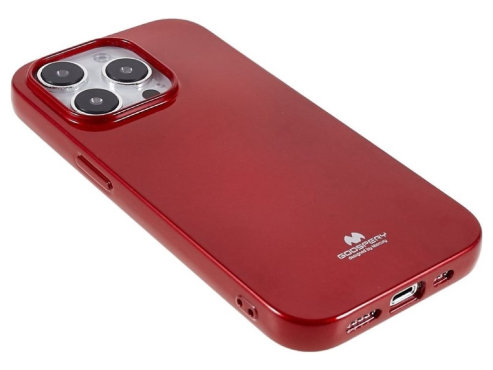 Ochranný kryt pro iPhone 14 Pro - Mercury, Jelly Red