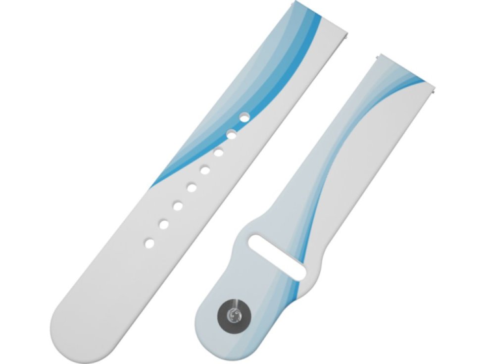 MODRÁ DUHA řemínek 22 mm