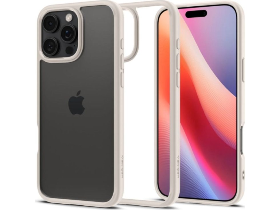 Ochranný kryt na iPhone 16 Pro MAX - Spigen, Ultra Hybrid Natural TItanium