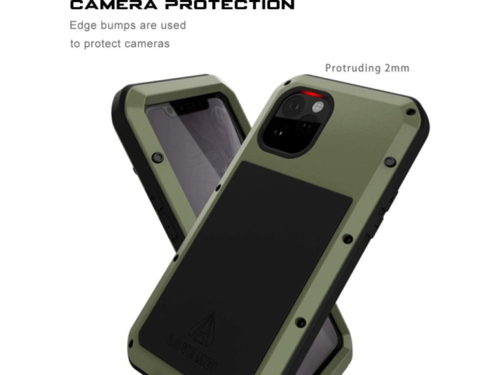 Ochranný kryt na iPhone 11 Pro - LOVE MEI, Powerful Green