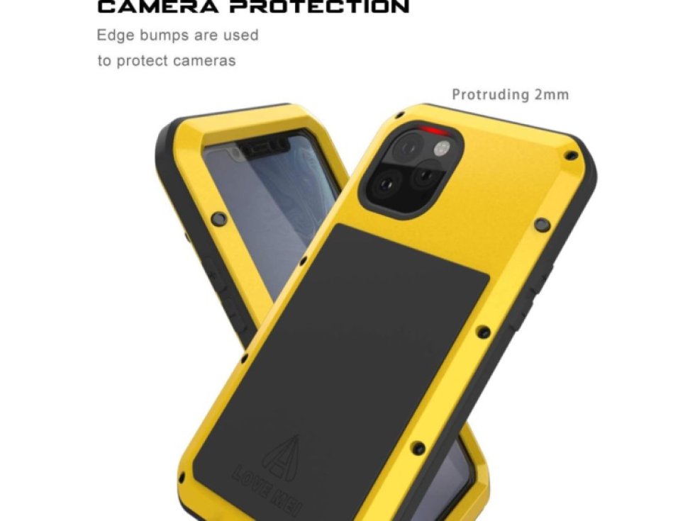Ochranný kryt na iPhone 11 - LOVE MEI, Powerful Yellow