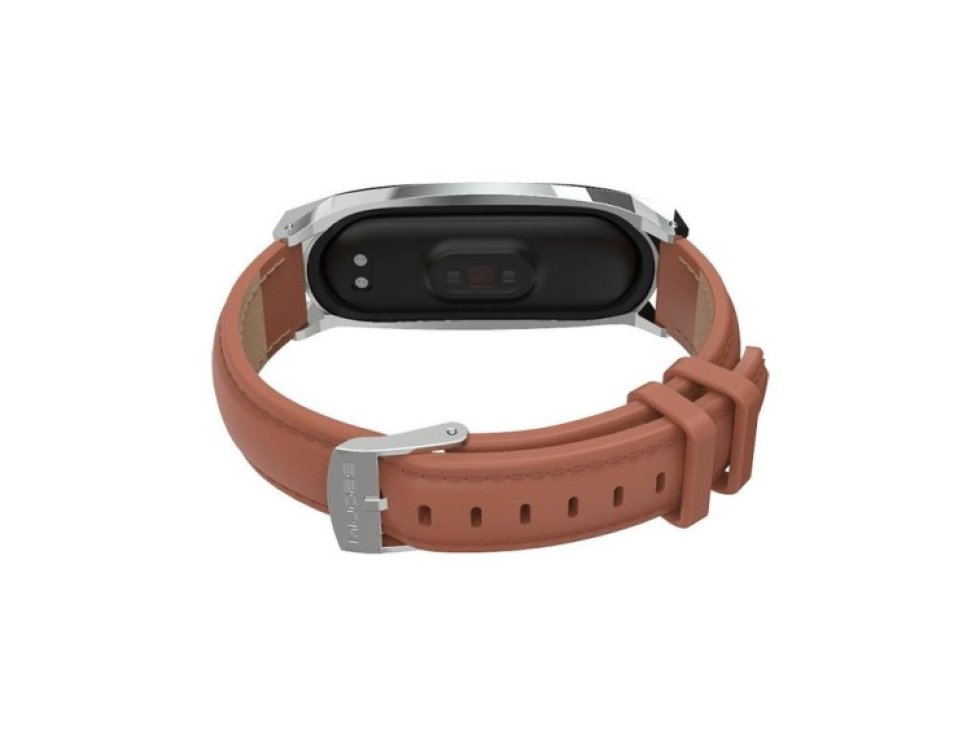 Herms pro Xiaomi Mi Band 5 / 6 hnědá