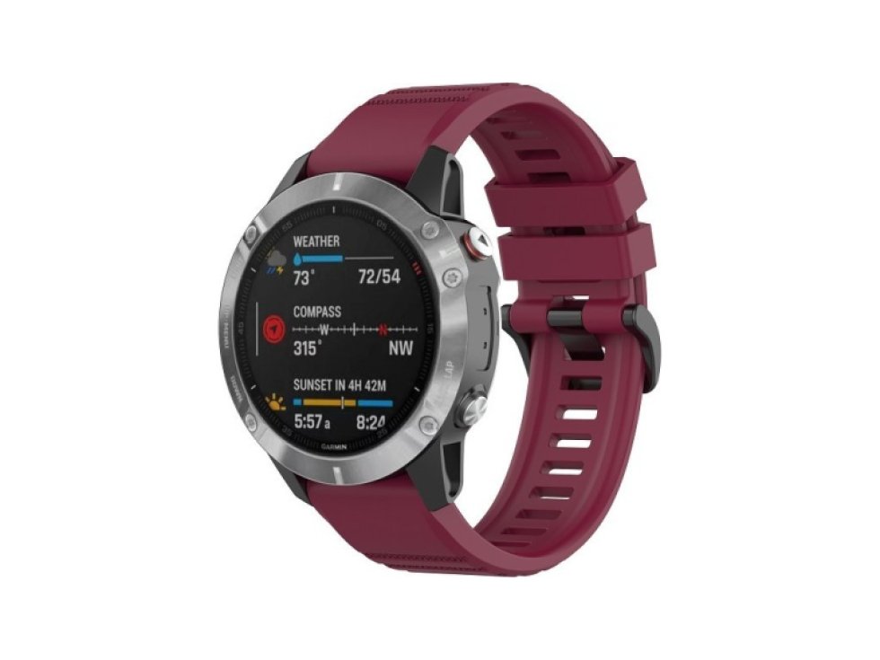 QuickFit silikonový řemínek s přezkou 26mm