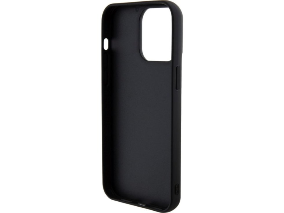 Ochranný kryt na iPhone 15 Pro - Guess, Sequin Script Logo Black GUHCP15LPSFDGSK